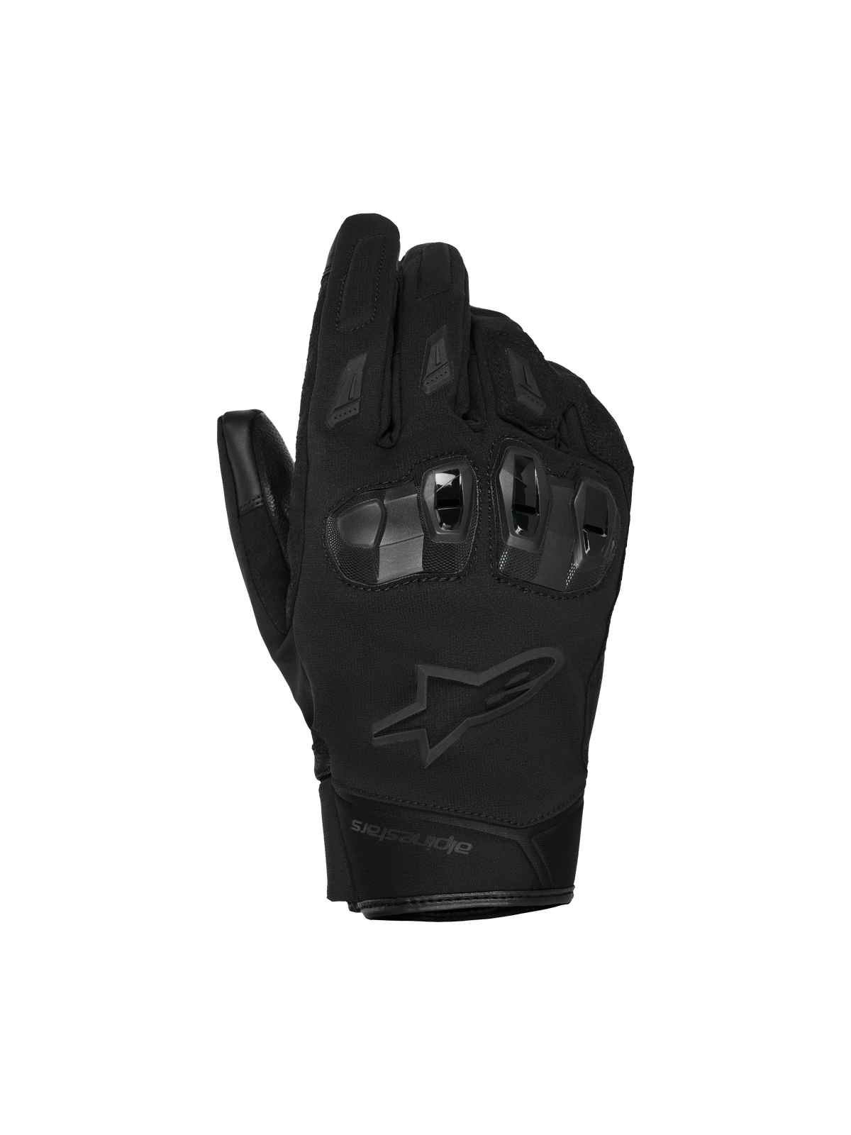 SP X Z WP Gloves - Black/Black - Alpinestars motorcycle gloves, view 1