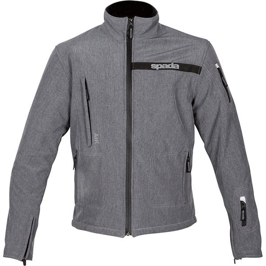 Spada Commute CE Textile Jacket - Grey - Spada motorcycle jacket, view 1