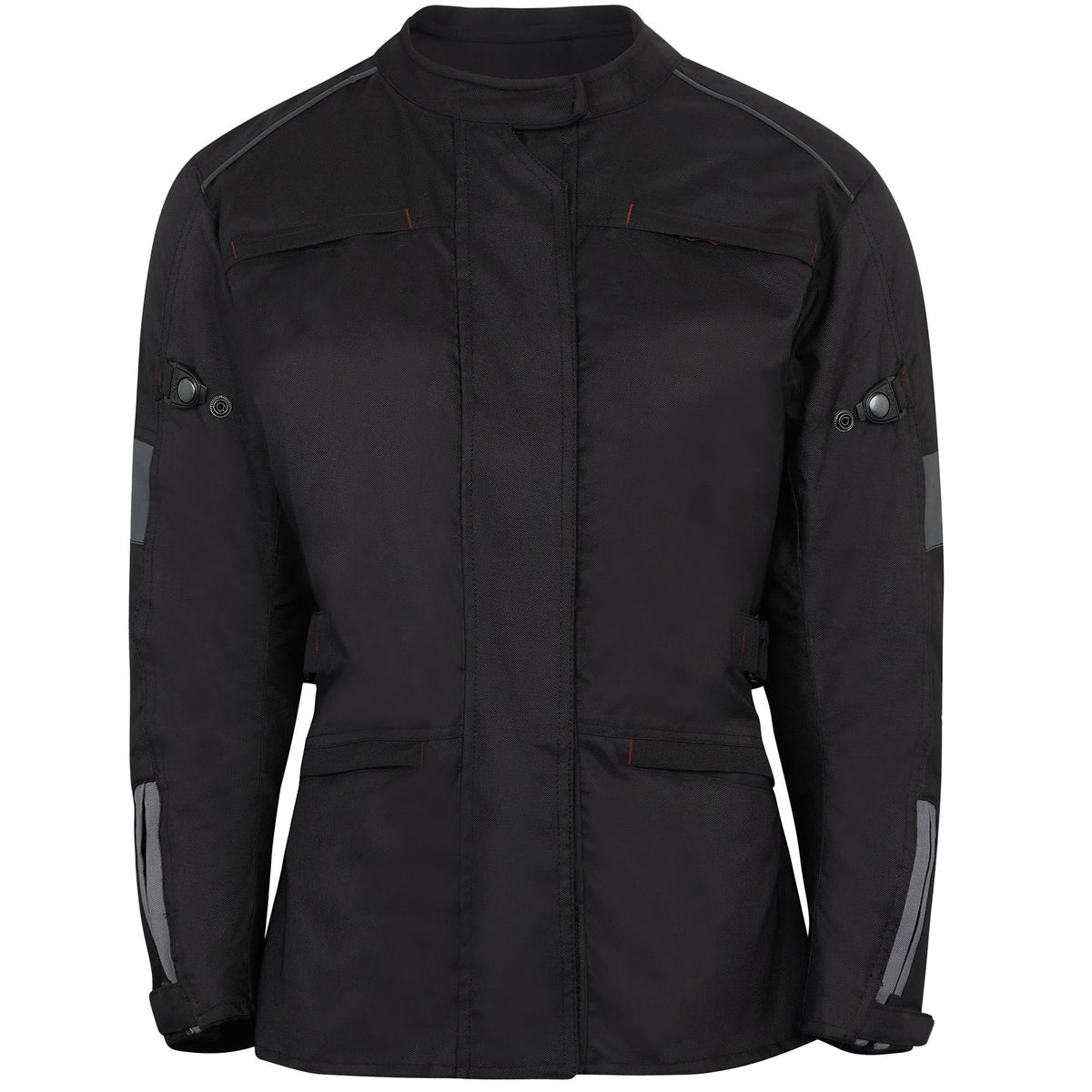 Spada Ladies Barn Q CE Textile Jacket - Black - Spada motorcycle jacket, view 1