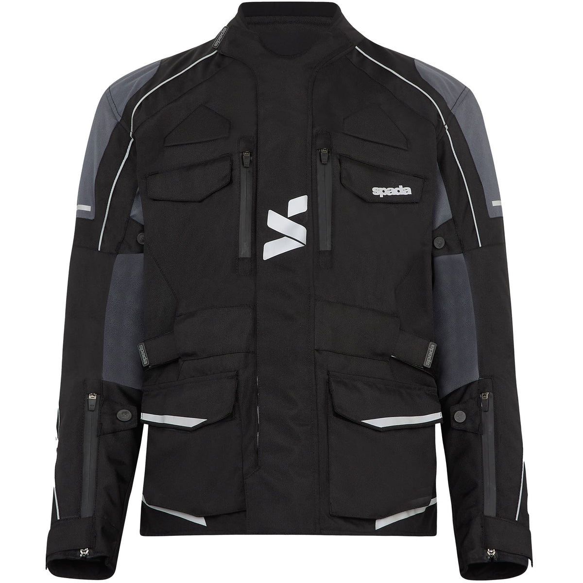 Spada Ladies City Nav Textile Jacket - Black - Spada motorcycle jacket, view 1