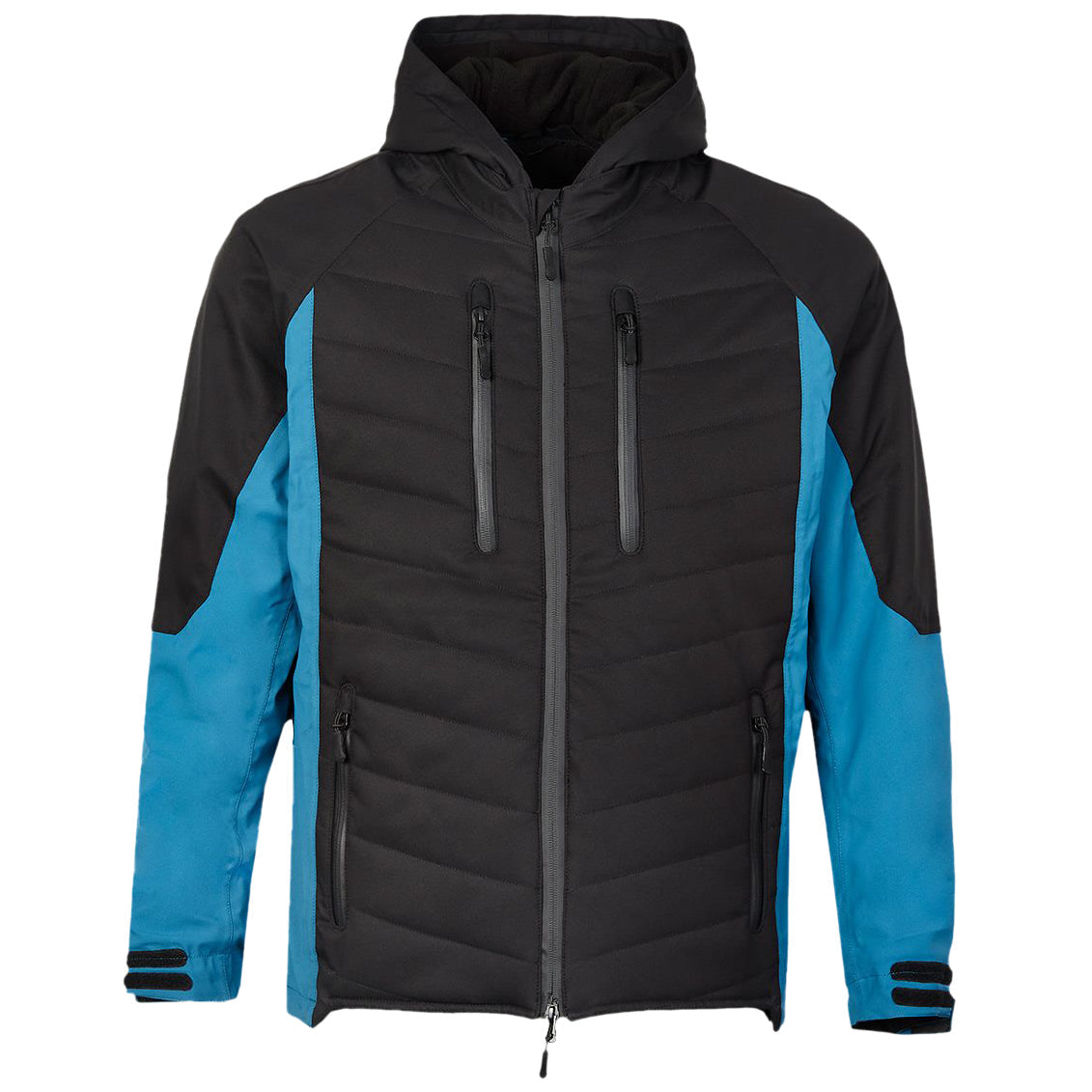 Spada Tino Textile Jacket - Black / Coral - Spada motorcycle jacket, view 1