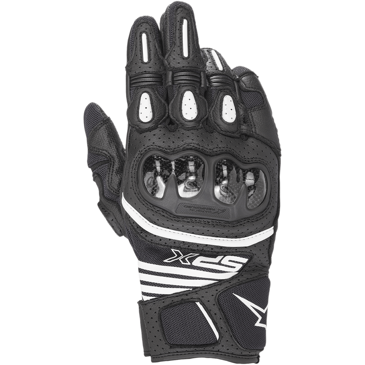 SPX AC V2 Gloves - Black - Alpinestars motorcycle gloves, view 1
