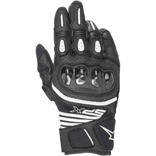 SPX AC V2 Gloves - Black - Alpinestars motorcycle gloves, view 1