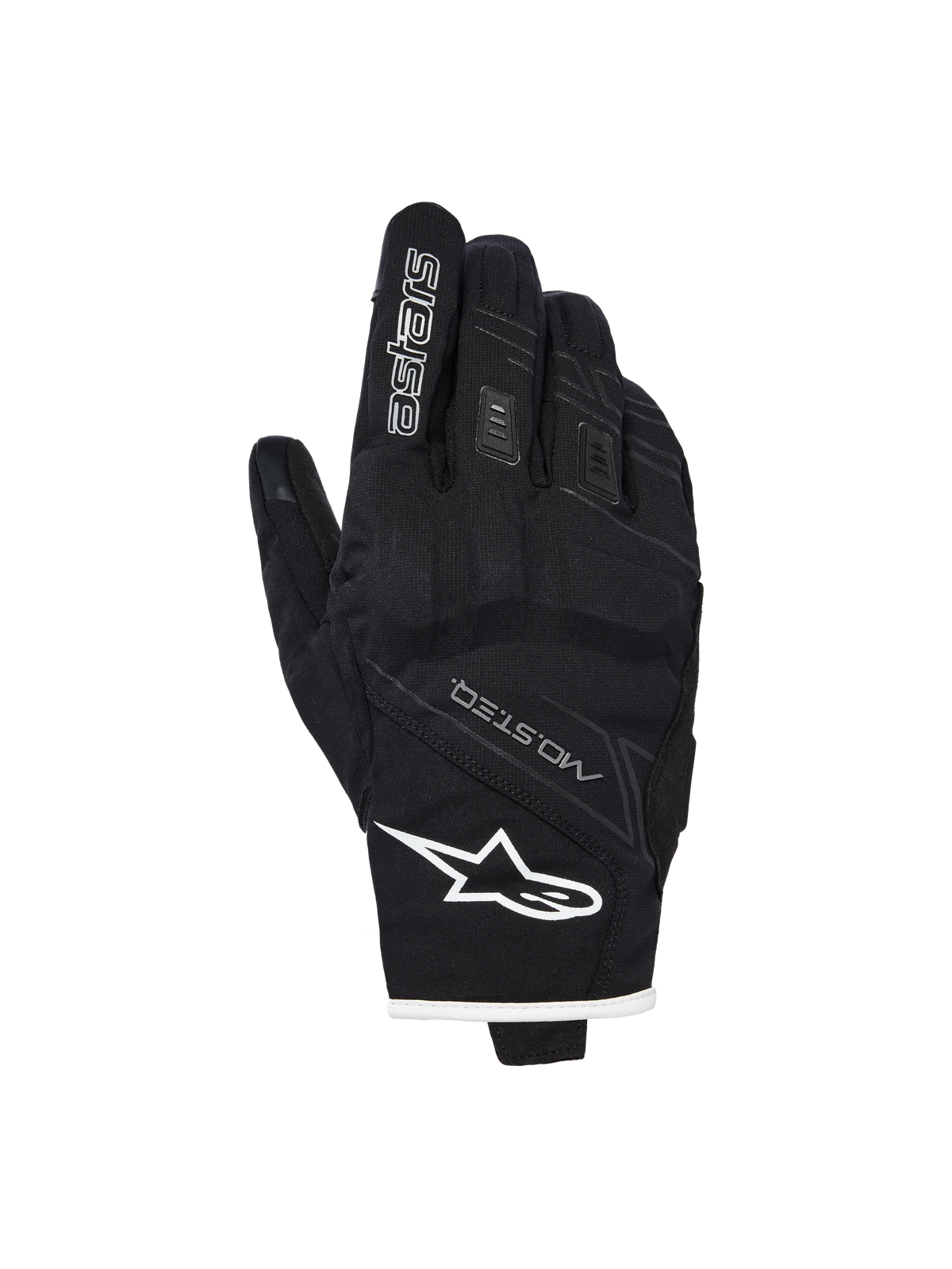 Stella Moblast WP Gloves - Black/Off White - Alpinestars motorcycle gloves, view 1