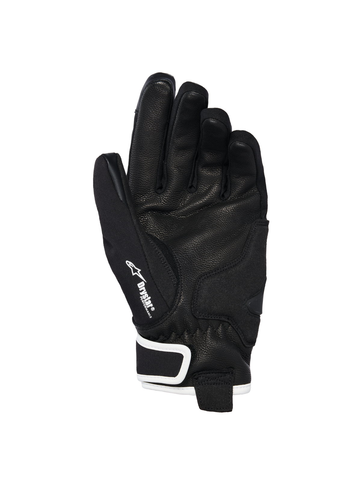 Stella Moblast WP Gloves - Black/Off White - Alpinestars motorcycle gloves, view 2