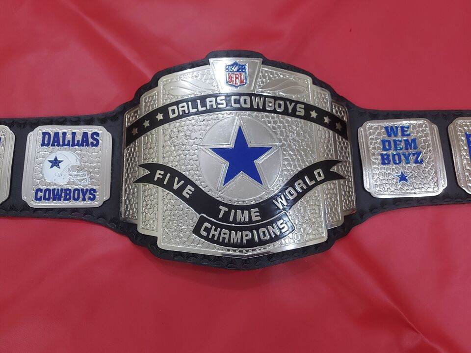 Super Bowl Dallas Cowboys NFL Championship Inspired Collectible Belt - photo 2 of 6 | Brex International