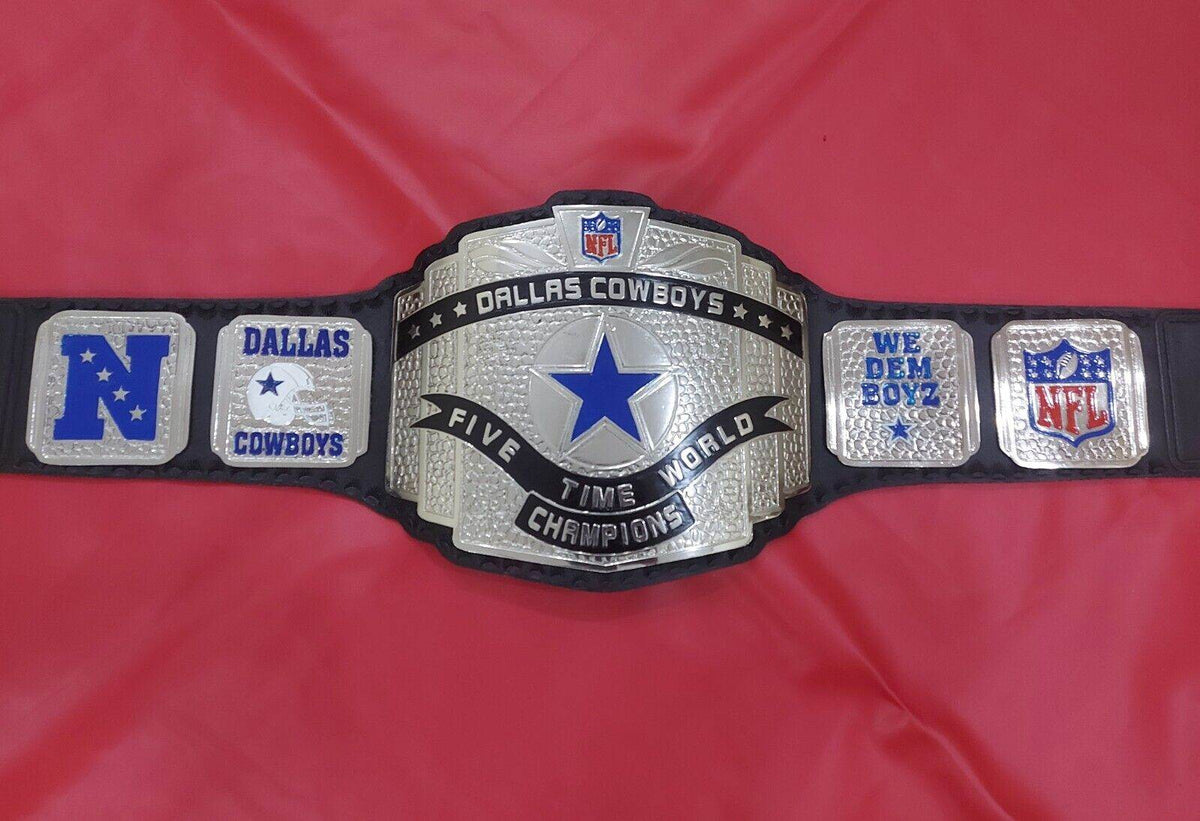 Super Bowl Dallas Cowboys NFL Championship Inspired Collectible Belt - photo 3 of 6 | Brex International
