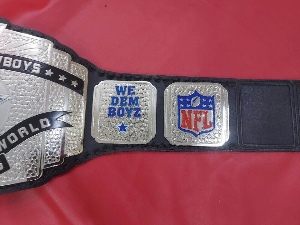 Super Bowl Dallas Cowboys NFL Championship Inspired Collectible Belt - photo 5 of 6 | Brex International