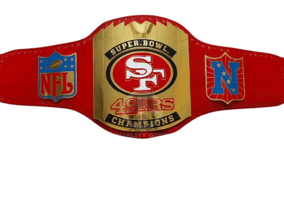 Super Bowl SF 49ers Championship Inspired Collectible Title Belt - photo 1 of 6 | Brex International