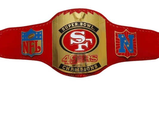 Super Bowl SF 49ers Championship Inspired Collectible Title Belt - photo 1 of 6 | Brex International