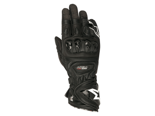 Supertech Gloves - Black - Alpinestars motorcycle gloves, view 1