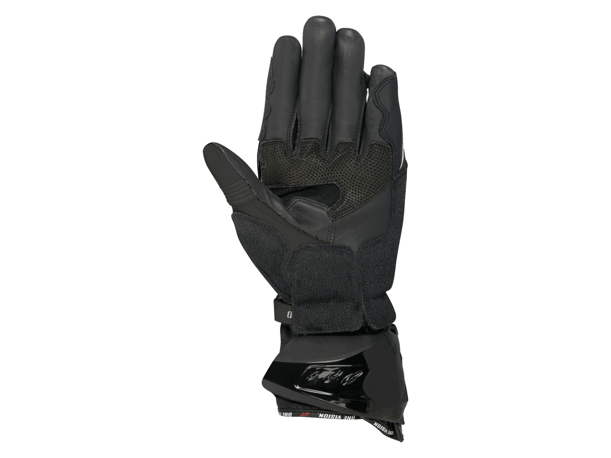 Supertech Gloves - Black - Alpinestars motorcycle gloves, view 2