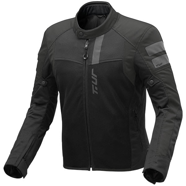 T.ur Elba Textile Jacket - Black - T.ur motorcycle jacket, view 1