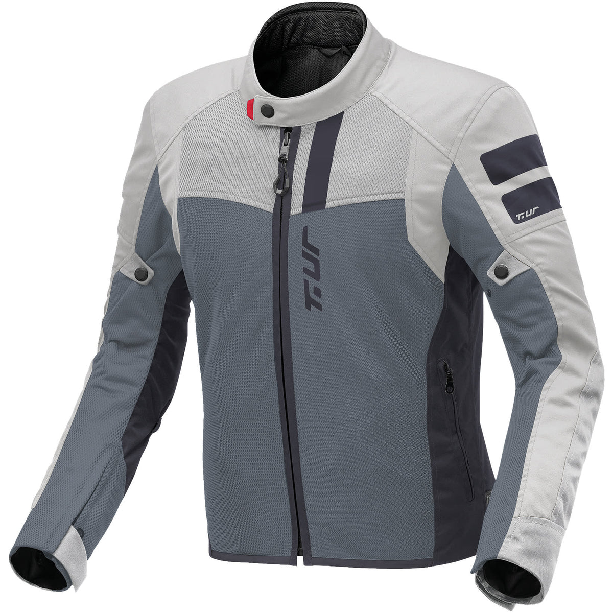 T.ur Elba Textile Jacket - Ice / Anthracite - T.ur motorcycle jacket, view 1