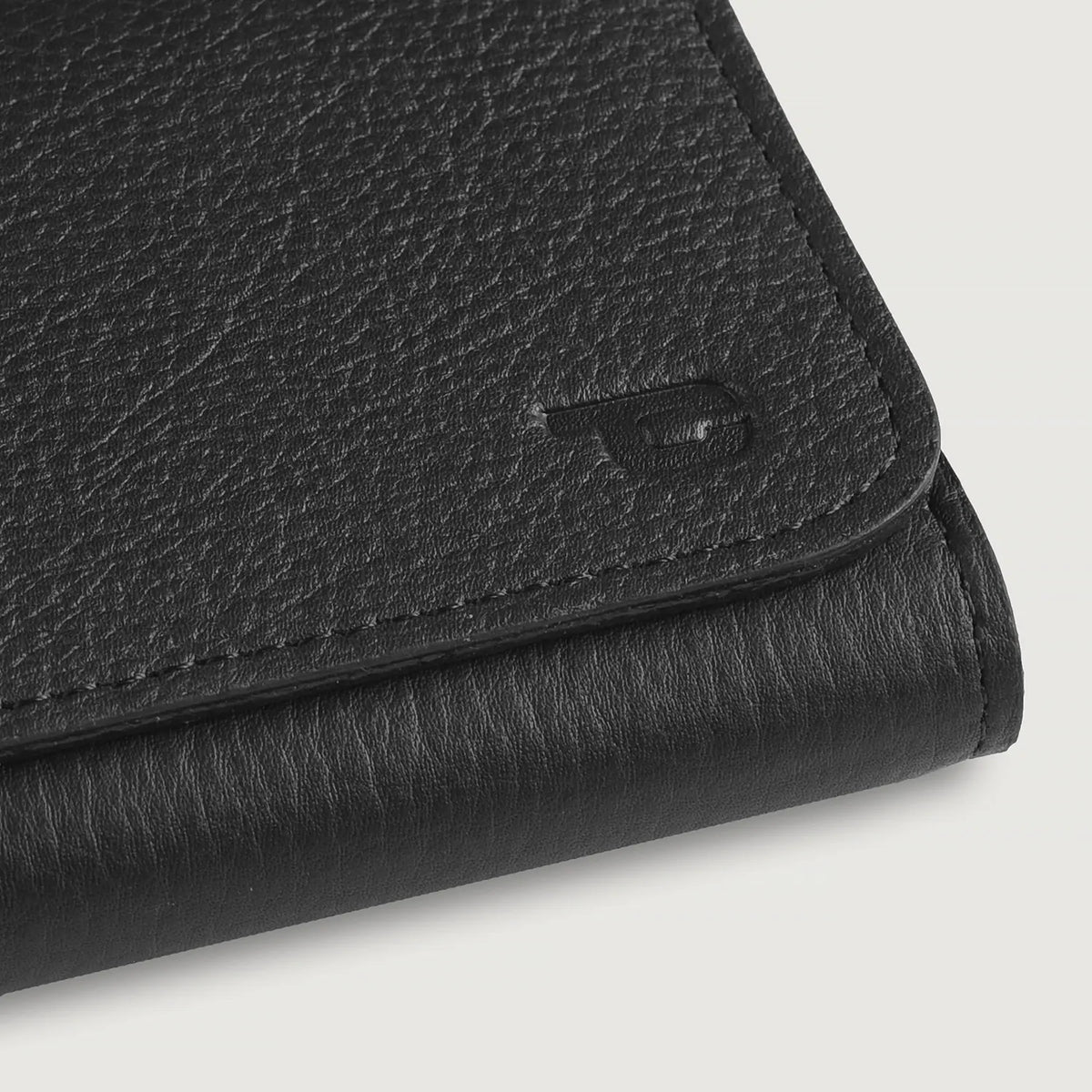 Brex Taylor Black Leather Continental Wallet - black continental leather wallet, view 6
