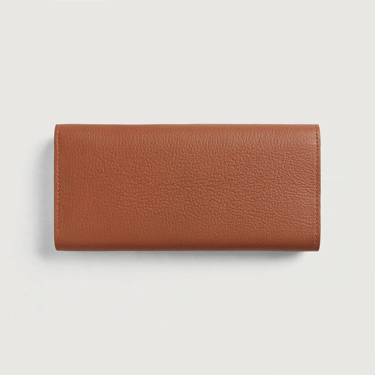Brex Taylor Brown Leather Continental Wallet - brown continental leather wallet, view 2