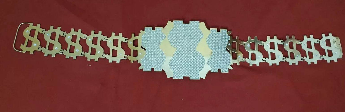 Ted DiBiase Million Dollar WWE Championship Title Inspired Collectible Belt - photo 4 of 7 | Brex International