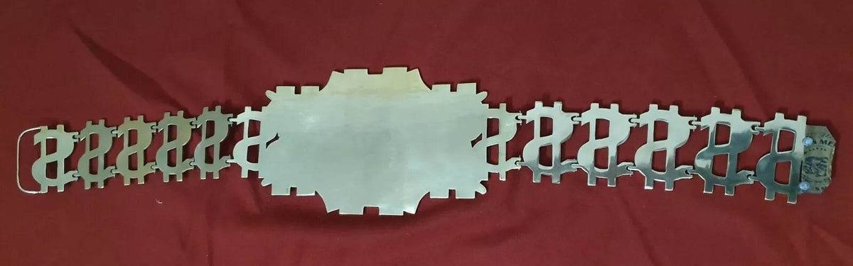 Ted DiBiase Million Dollar WWE Championship Title Inspired Collectible Belt - photo 6 of 7 | Brex International
