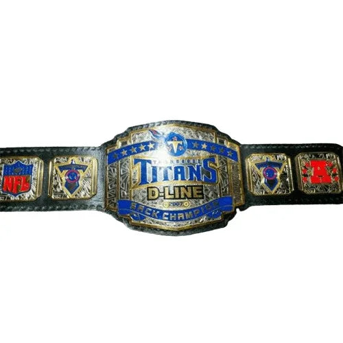Tennessee Titans D-Line Sack2007 Championship Inspired Belt - photo 1 of 1 | Brex International