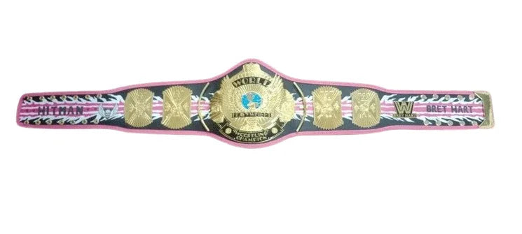 The Hitman Bret Hart Championship Title Belt Inspired - photo 2 of 5 | Brex International