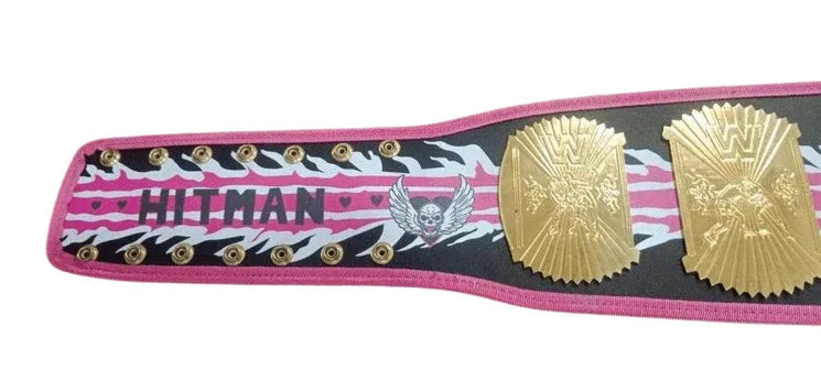 The Hitman Bret Hart Championship Title Belt Inspired - photo 4 of 5 | Brex International