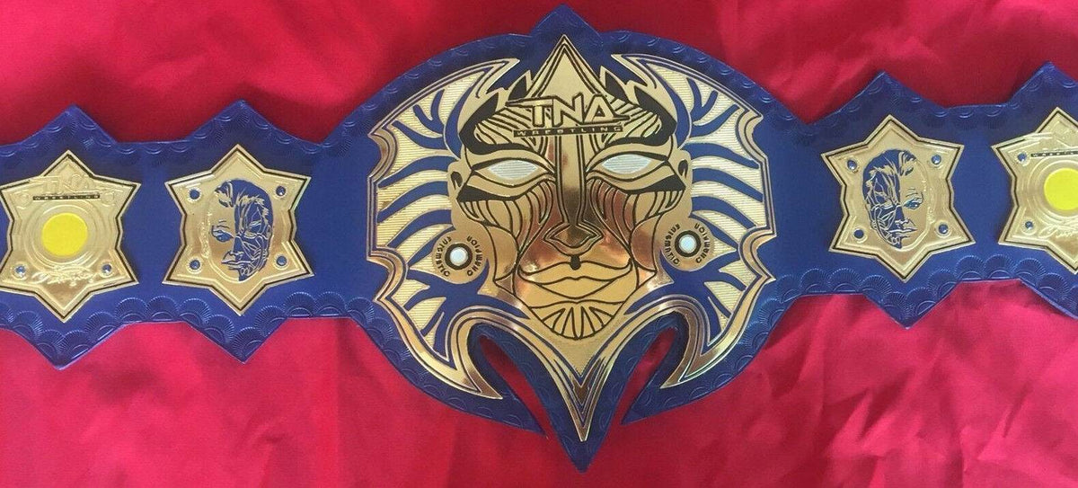 TNA Jeff Hardy Wrestling Championship Inspired Collectible Title Belt - photo 2 of 9 | Brex International