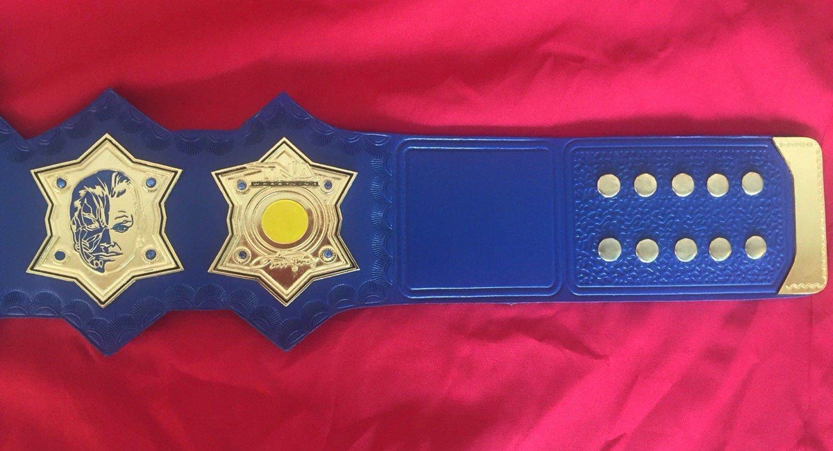 TNA Jeff Hardy Wrestling Championship Inspired Collectible Title Belt - photo 4 of 9 | Brex International