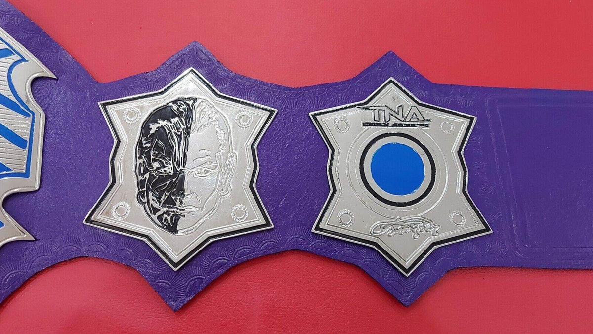 TNA Jeff Hardy Wrestling Championship Inspired Collectible Title Belt - photo 7 of 9 | Brex International