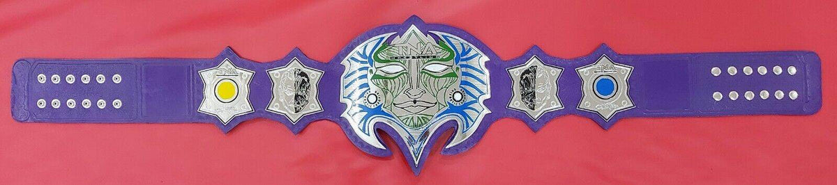 TNA Jeff Hardy Wrestling Championship Inspired Collectible Title Belt - photo 9 of 9 | Brex International
