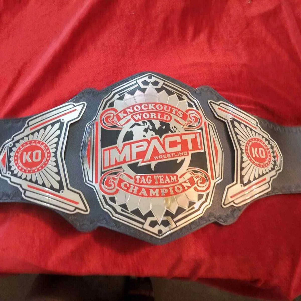 TNA Knockouts Tag Team Championship Inspired Collectible Title Belt - photo 3 of 9 | Brex International