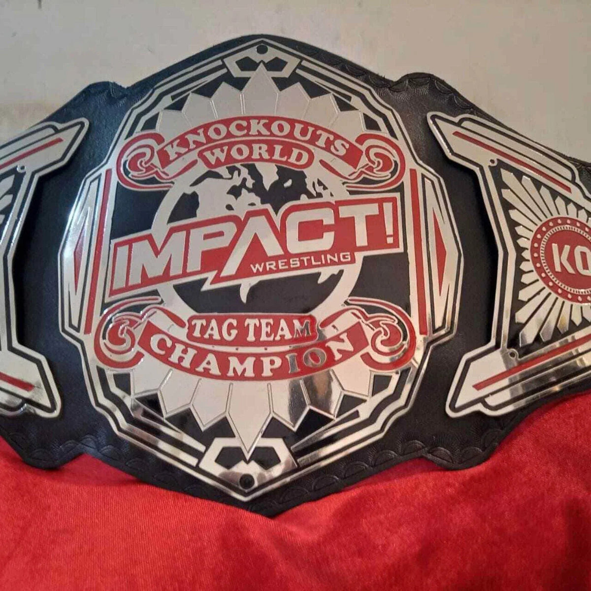 TNA Knockouts Tag Team Championship Inspired Collectible Title Belt - photo 4 of 9 | Brex International