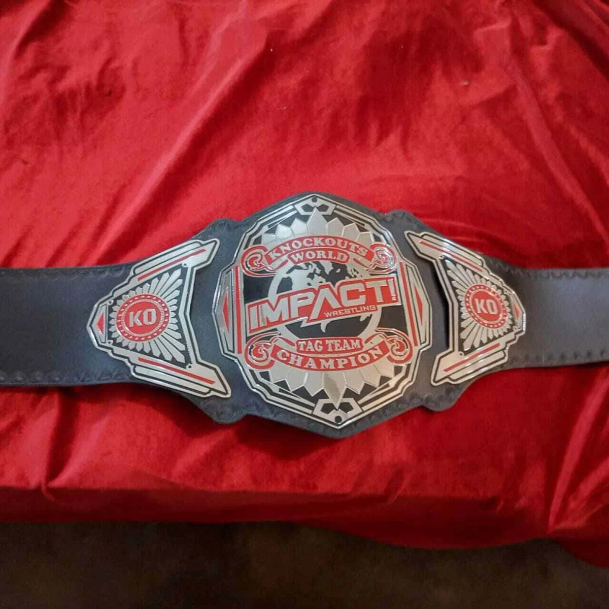 TNA Knockouts Tag Team Championship Inspired Collectible Title Belt - photo 5 of 9 | Brex International