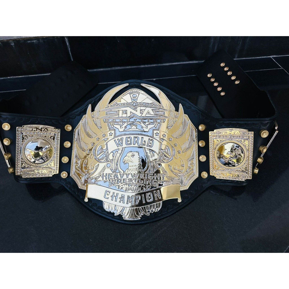 TNA World Heavyweight Championship Inspired Collectible Title Belt - photo 9 of 9 | Brex International
