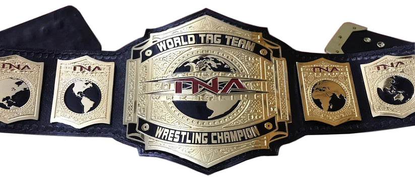 TNA World Tag Team Wrestling Championship Heavyweight Inspired Belt - photo 3 of 4 | Brex International