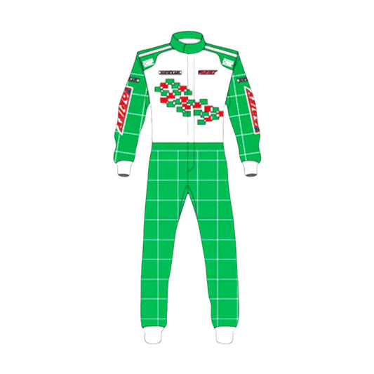 Tony Kart Sublimation Printed Go Kart Driver Racing Suit – Pro Overall - go-kart racing suit, view 1 | Brex International