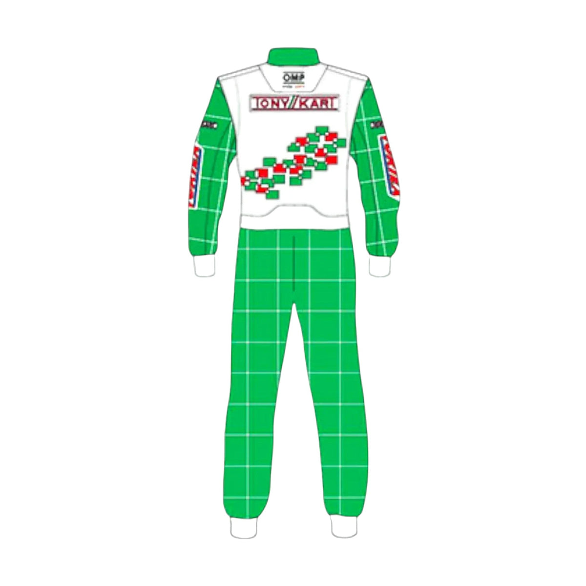 Tony Kart Sublimation Printed Go Kart Driver Racing Suit – Pro Overall - go-kart racing suit, view 2 | Brex International