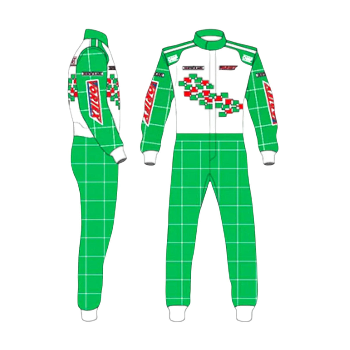 Tony Kart Sublimation Printed Go Kart Driver Racing Suit – Pro Overall - go-kart racing suit, view 5 | Brex International