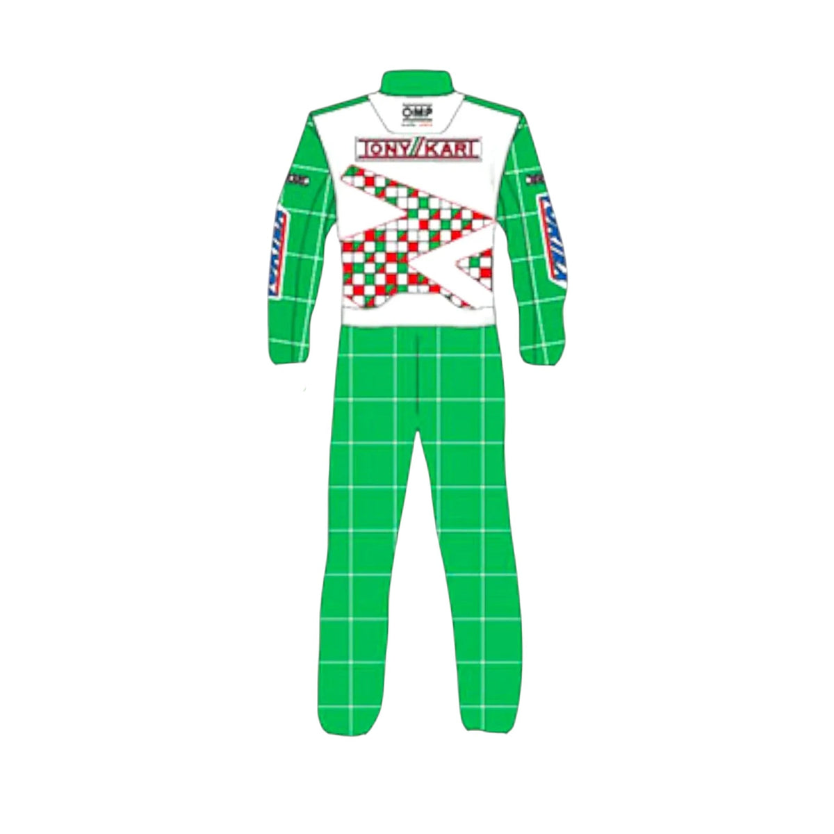 Tony Kart Sublimation Printed Go Karting Driver Suit – Pro Overall - go-kart racing suit, view 2 | Brex International