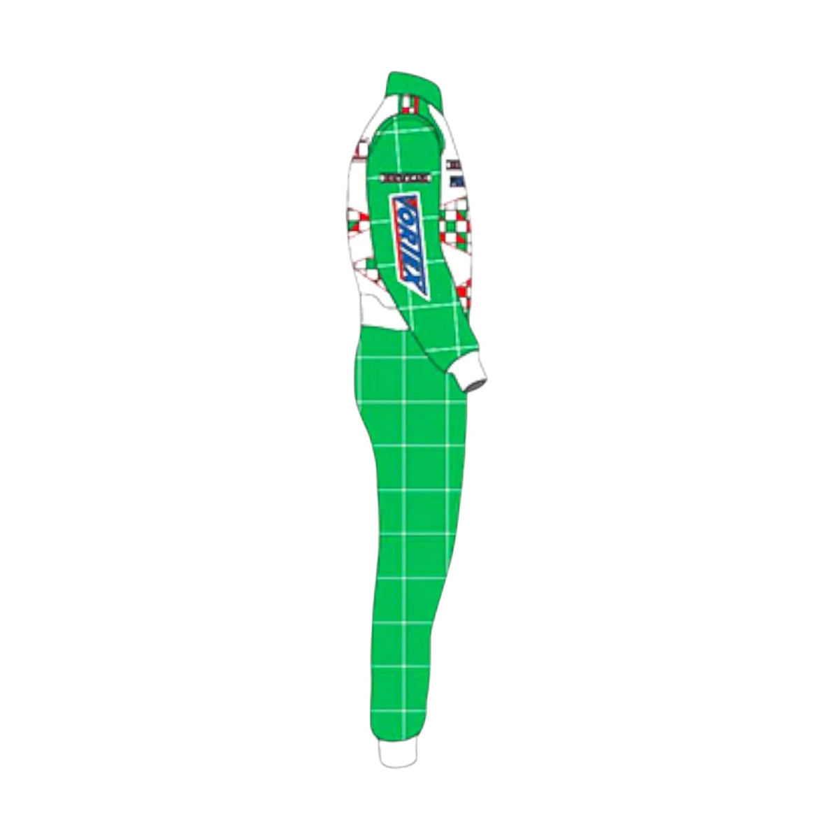 Tony Kart Sublimation Printed Go Karting Driver Suit – Pro Overall - go-kart racing suit, view 3 | Brex International