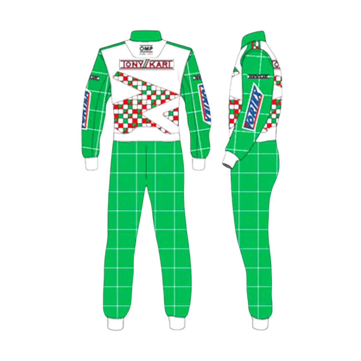 Tony Kart Sublimation Printed Go Karting Driver Suit – Pro Overall - go-kart racing suit, view 5 | Brex International