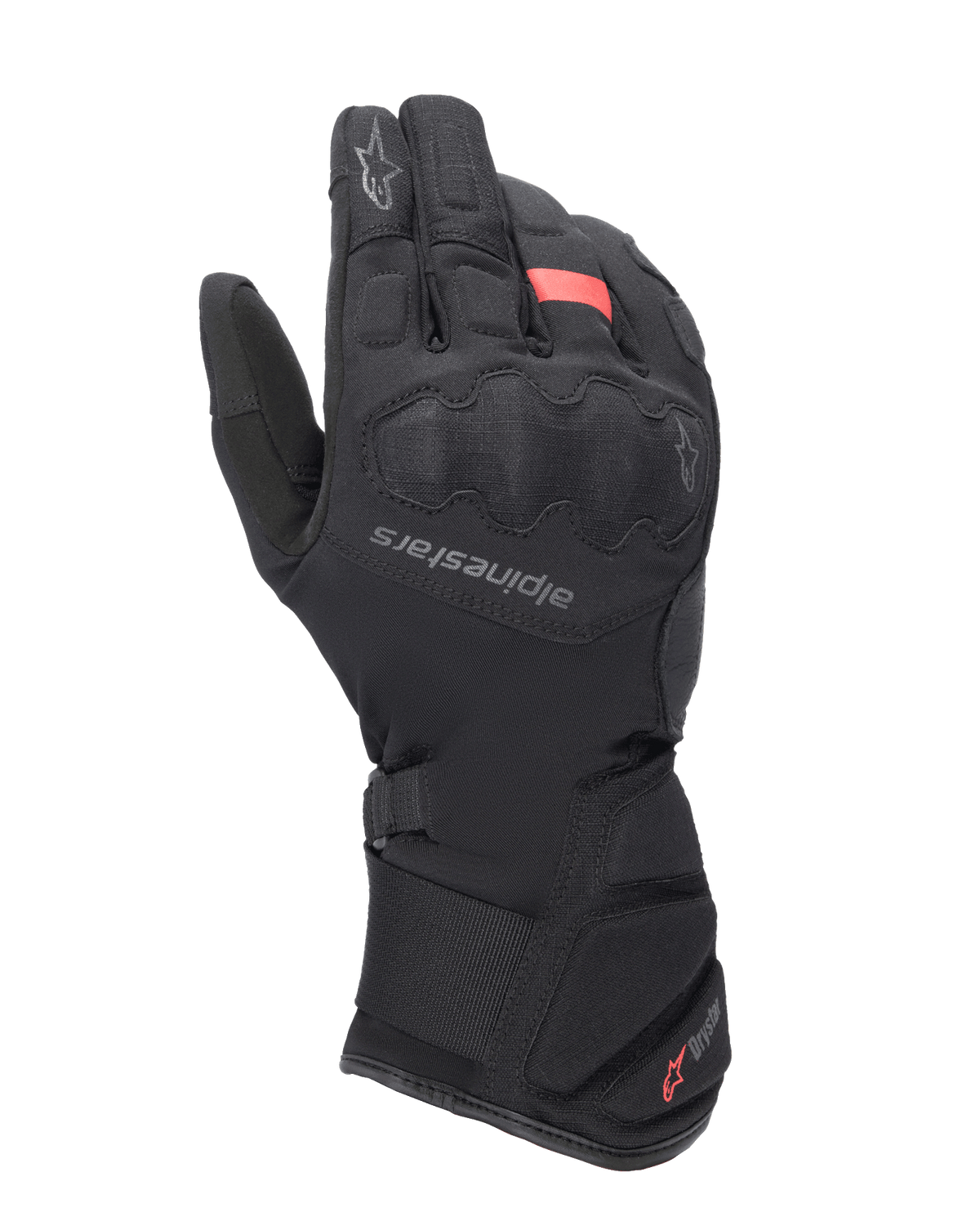 Tourer W-7 V2 Drystar® Gloves - Black - Alpinestars motorcycle gloves, view 1