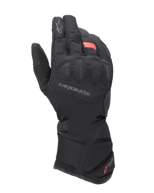 Tourer W-7 V2 Drystar® Gloves - Black - Alpinestars motorcycle gloves, view 1