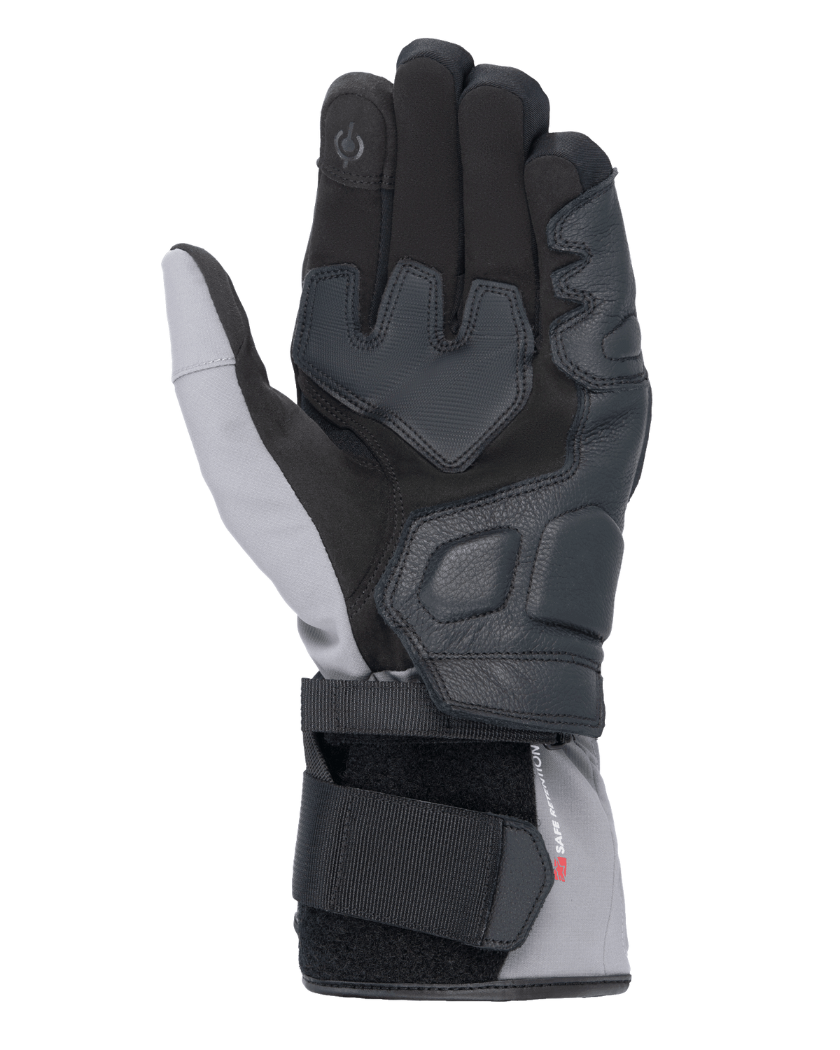 Tourer W-7 V2 Drystar® Gloves - Black/Dark Gray - Alpinestars motorcycle gloves, view 2