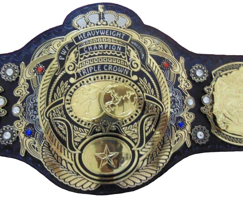 Triple Crown World Heavyweight Championship Leather Inspired Belt - photo 1 of 6 | Brex International