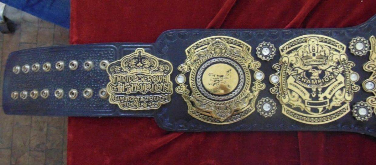 Triple Crown World Heavyweight Championship Leather Inspired Belt - photo 6 of 6 | Brex International