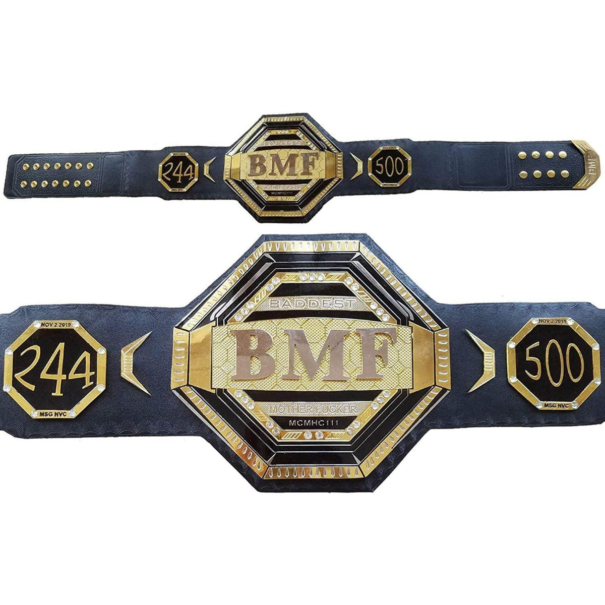 UFC BMF Heavyweight Championship Inspired Collectible Title Belt - photo 3 of 7 | Brex International