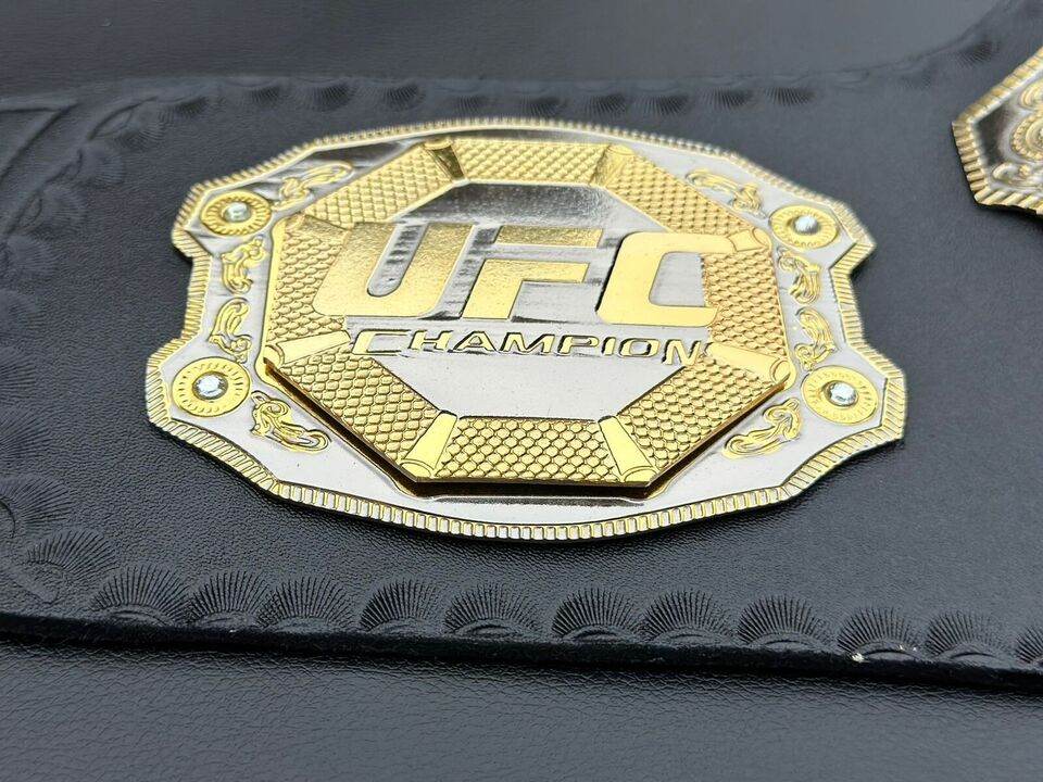 UFC Ultimate Championship Inspired Belt 2mm Brass Brand New Adult - photo 4 of 8 | Brex International