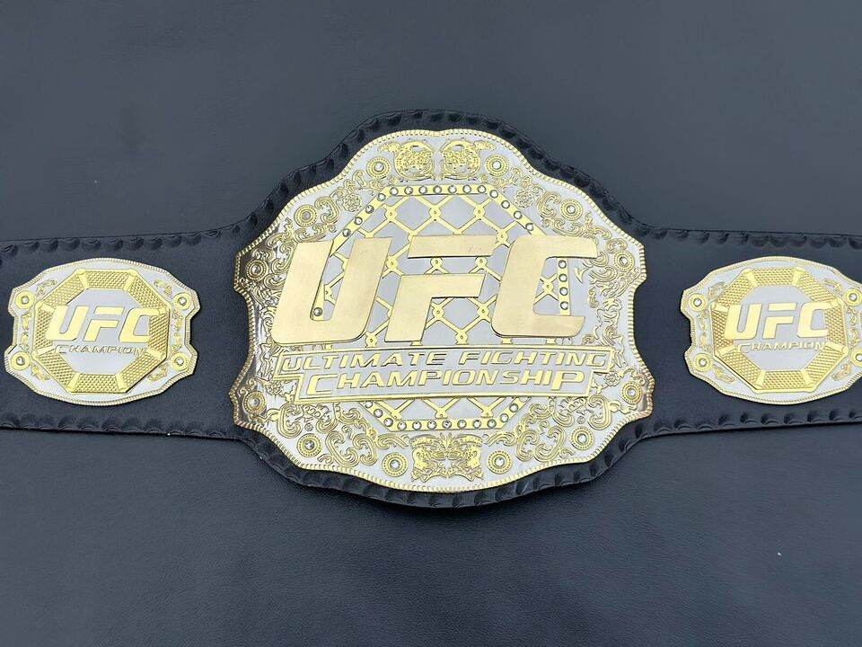 UFC Ultimate Championship Inspired Belt 2mm Brass Brand New Adult - photo 6 of 8 | Brex International