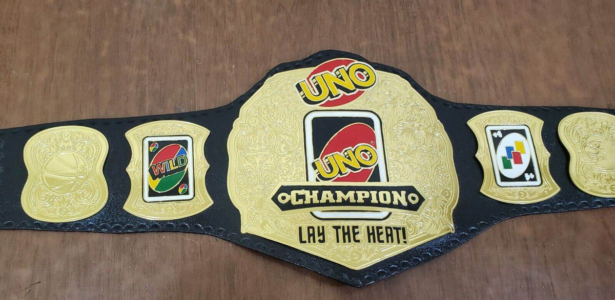 UNO Lay The Heat Champion Belt Inspired Adult Size - photo 6 of 6 | Brex International