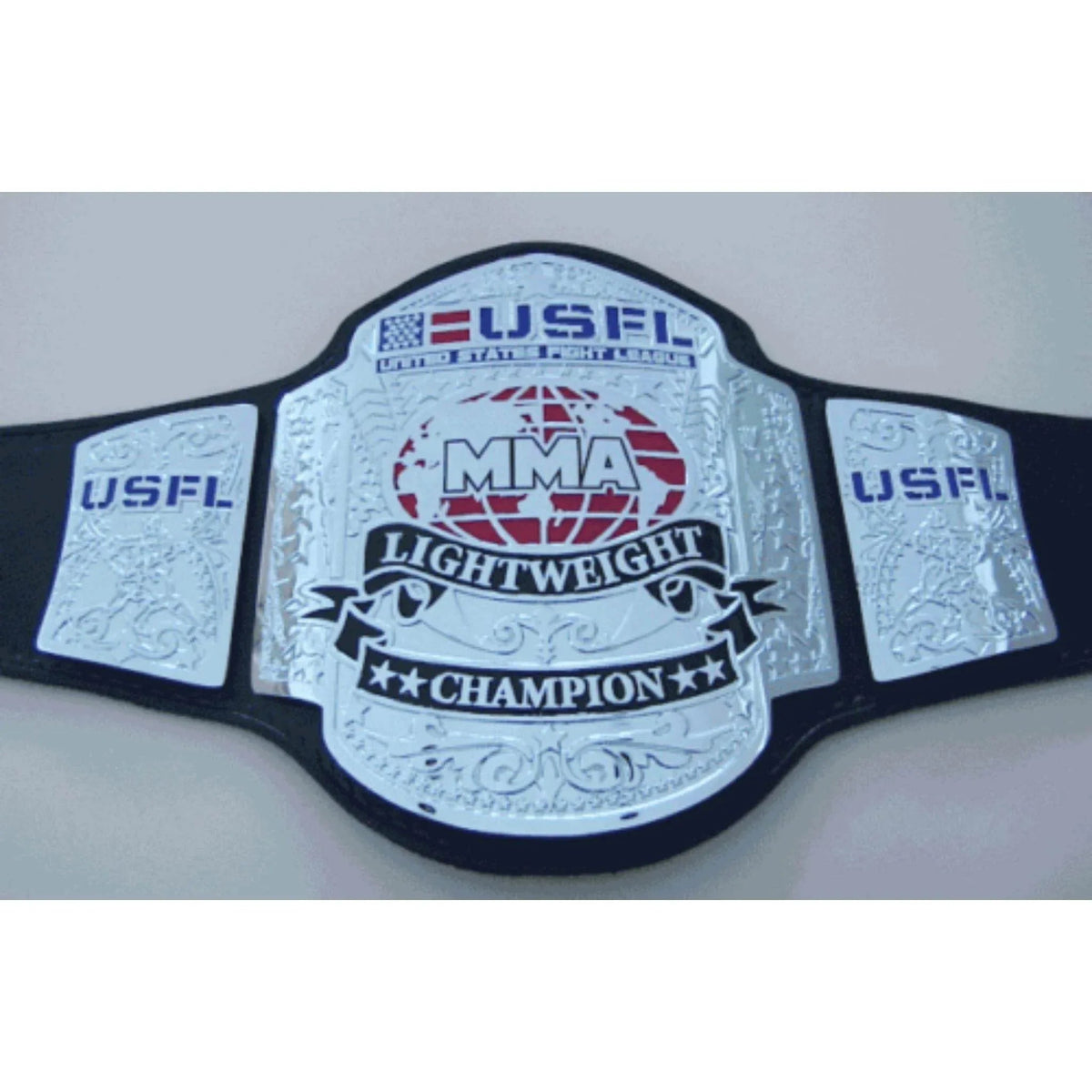 USFL MMA Light Weight Championship Inspired Collectible Title Belt - photo 2 of 4 | Brex International